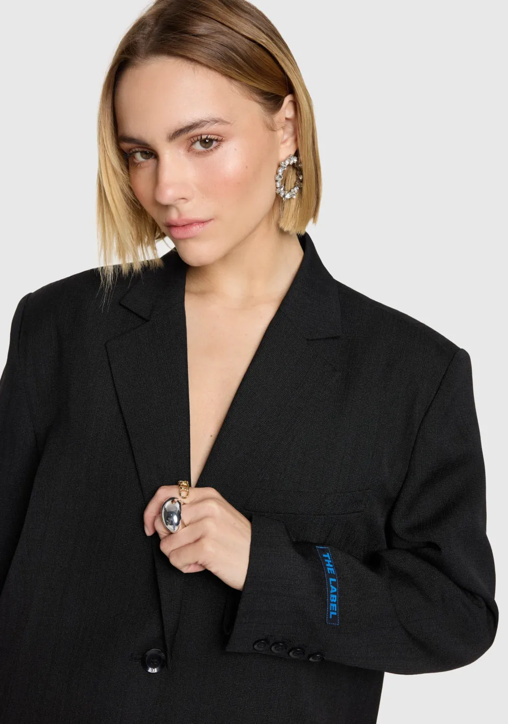 Blazers & Jasjes>ALIX THE LABEL BLAZER Zwart