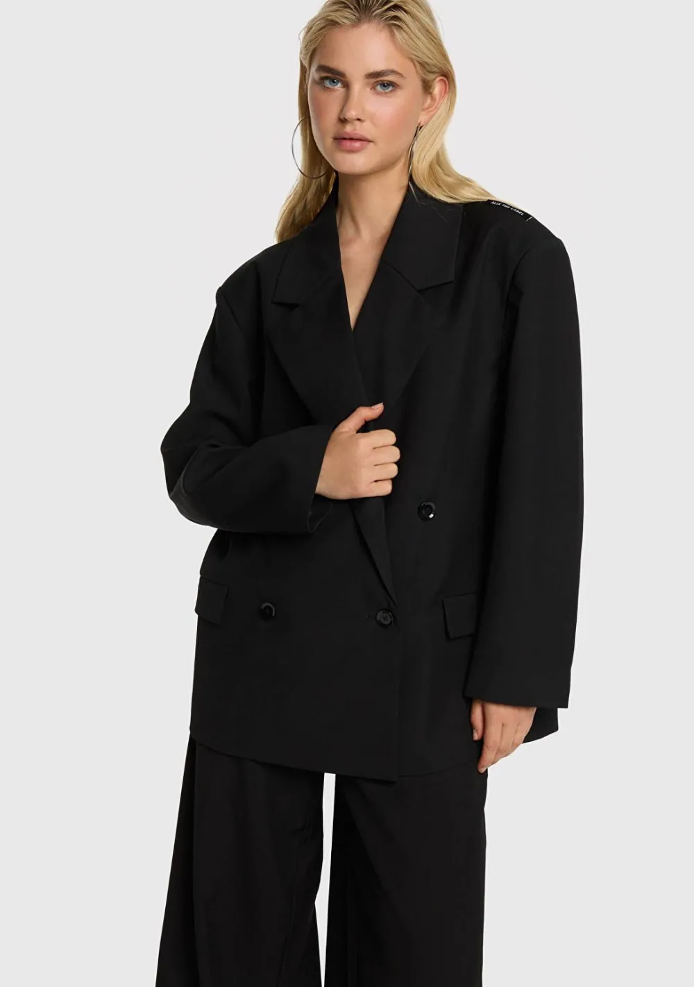 Blazers & Jasjes|Pakken & Co-Ords>ALIX THE LABEL BLAZER Zwart