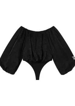 Blouses>ALIX THE LABEL BLOUSE Zwart