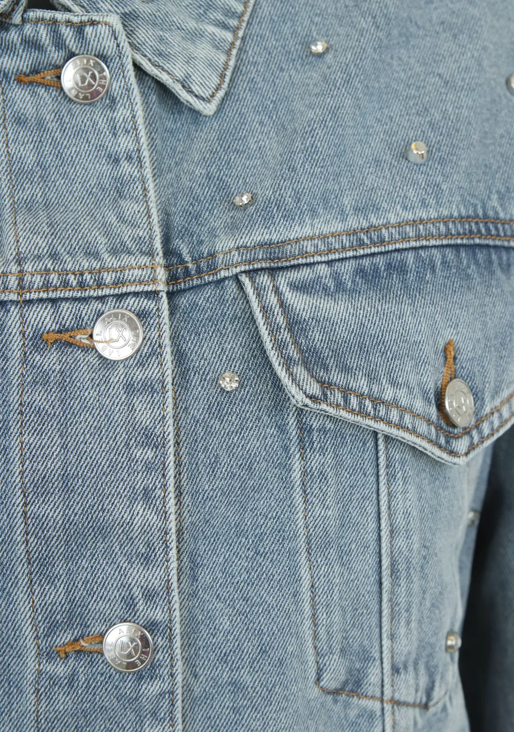 Blazers & Jasjes|Pakken & Co-Ords>ALIX THE LABEL DENIMJACK Blauw