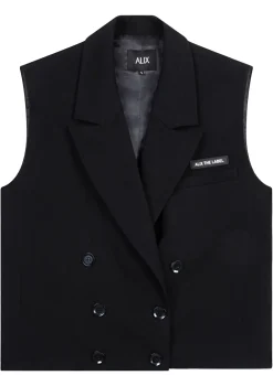 Gilets|Blazers & Jasjes>ALIX THE LABEL GILET Zwart
