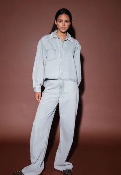 Pakken & Co-Ords|Blouses>AMAYA AMSTERDAM BLOUSE Blauw