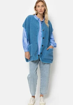 Gilets|Blazers & Jasjes>AME ANTWERP GILET Blauw