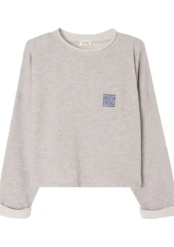 Sweaters|Truien>AMERICAN VINTAGE SWEATER Grijs