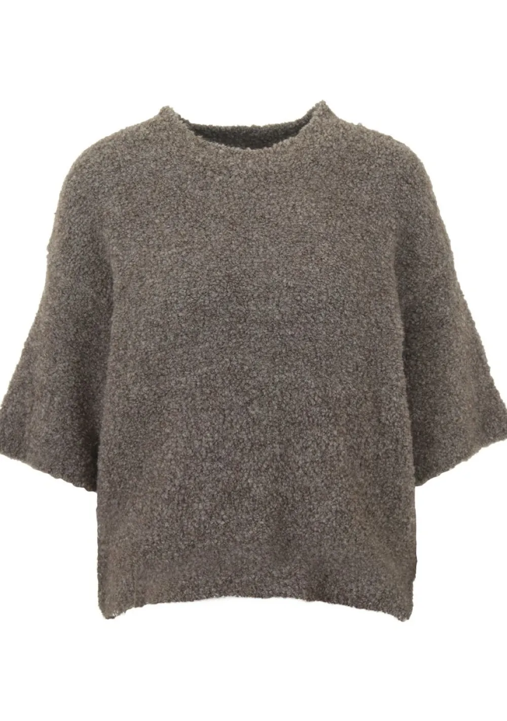 Truien>AMERICAN VINTAGE TRUI KORTE MOUW Beige