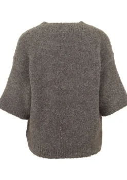 Truien>AMERICAN VINTAGE TRUI KORTE MOUW Beige