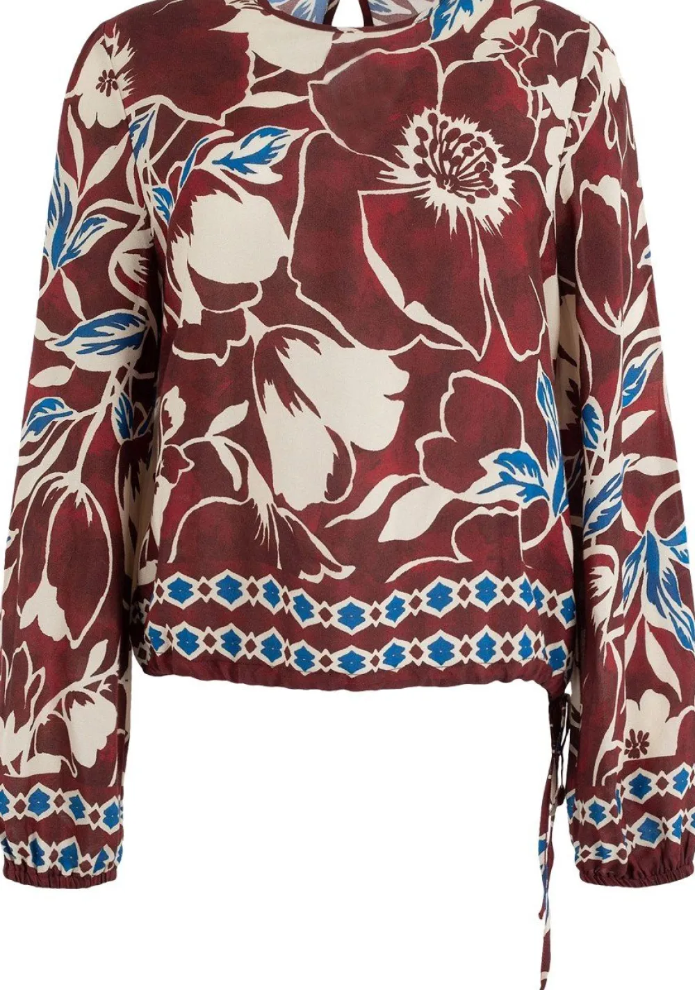 Blouses>ANNA VAN TOOR BLOUSE Rood