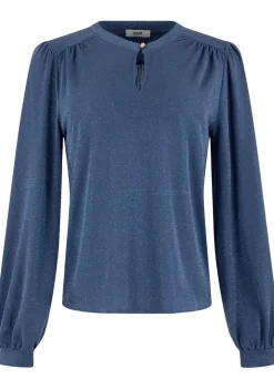 Blouses>ANNA VAN TOOR BLOUSE Blauw
