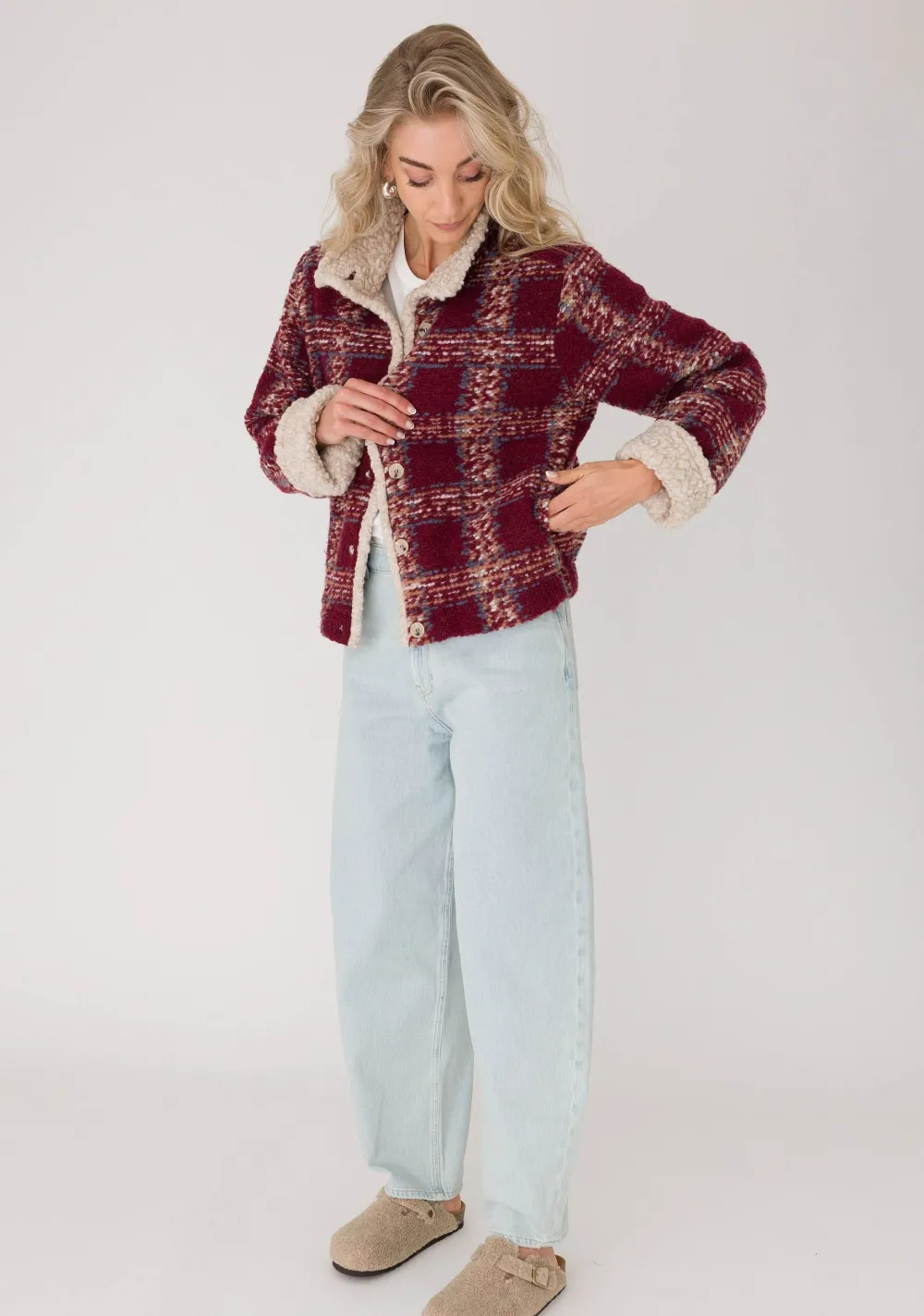 Blazers & Jasjes>ANNA VAN TOOR JASJE Rood