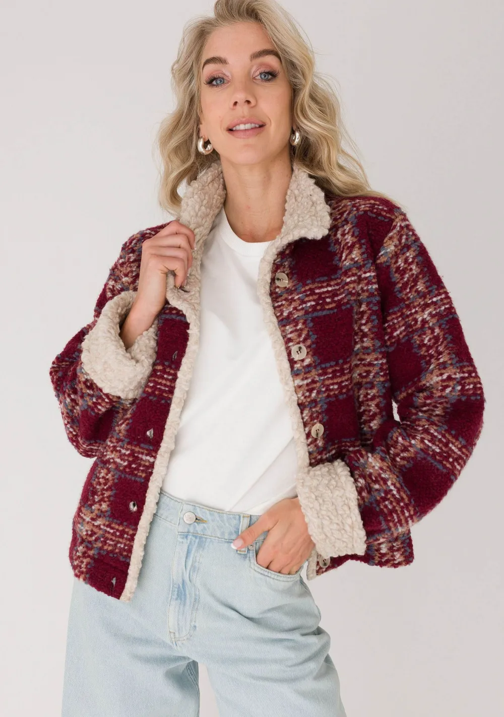 Blazers & Jasjes>ANNA VAN TOOR JASJE Rood