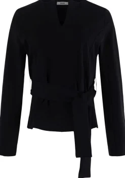 Pakken & Co-Ords|Shirts>ANNA VAN TOOR SHIRT Zwart