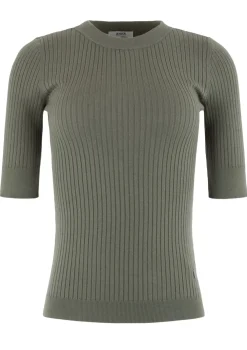 Truien>ANNA VAN TOOR TRUI KORTE MOUW Groen