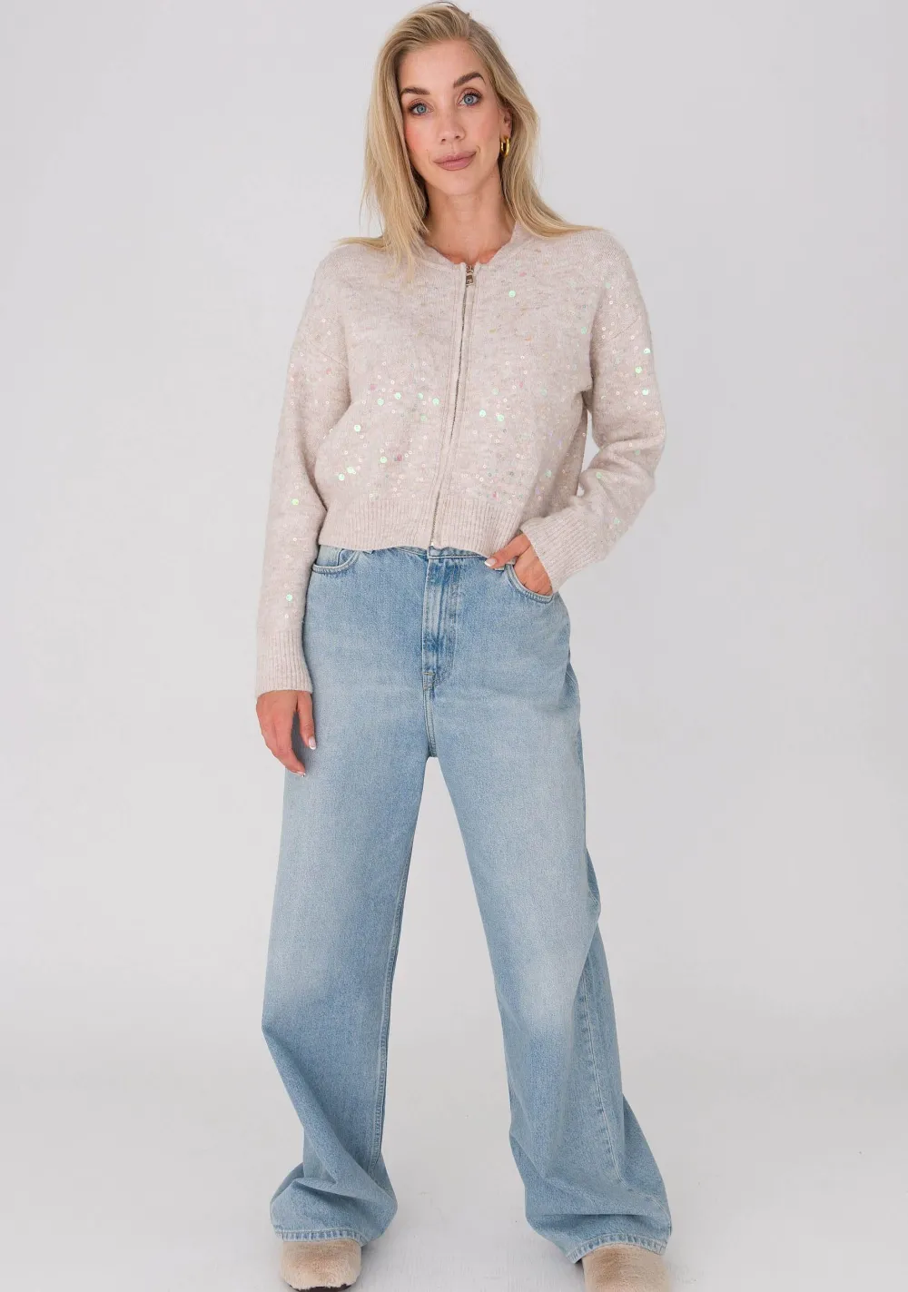 Vesten>ANNA VAN TOOR VEST Beige