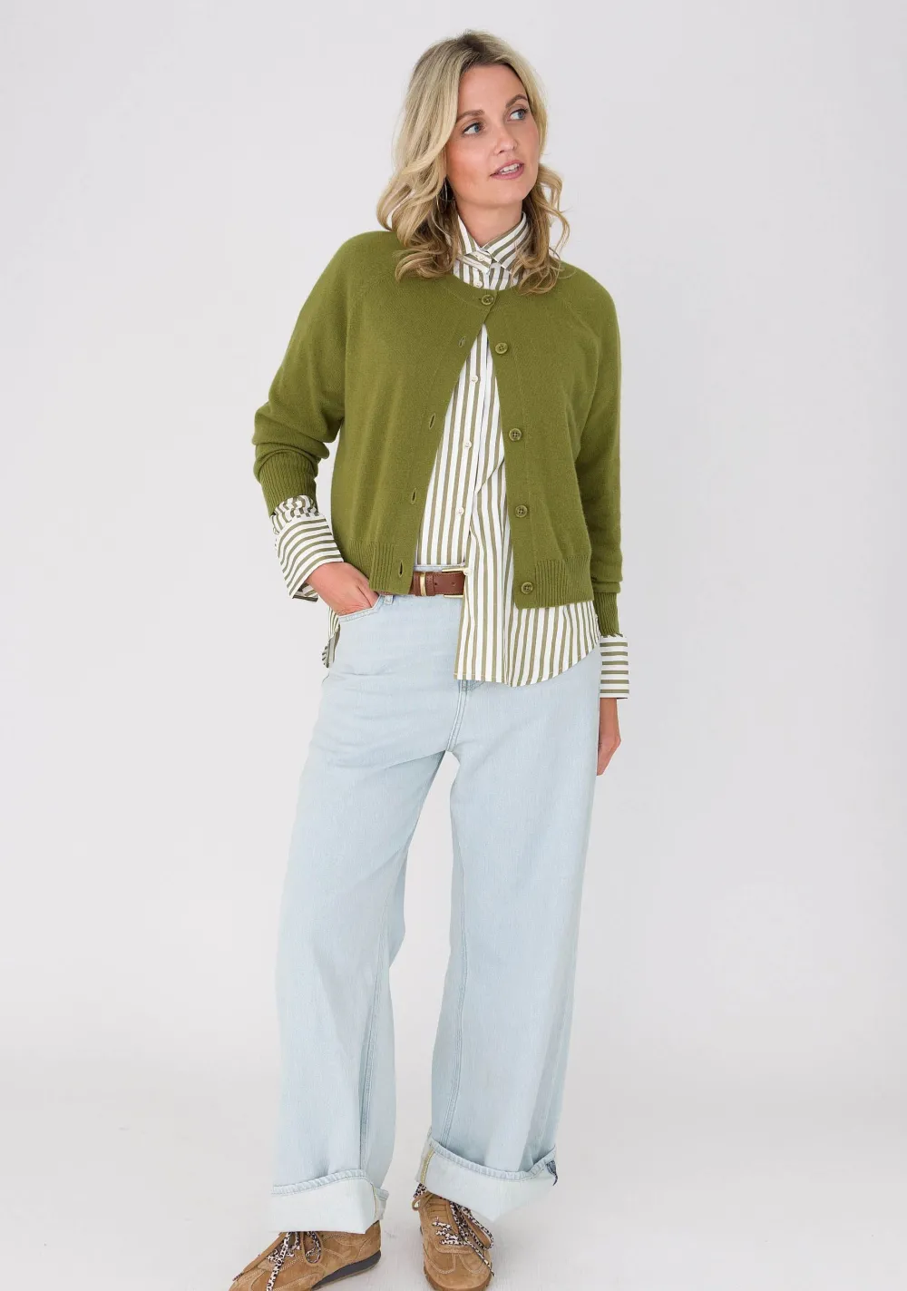 Vesten>ANNA VAN TOOR VEST Groen