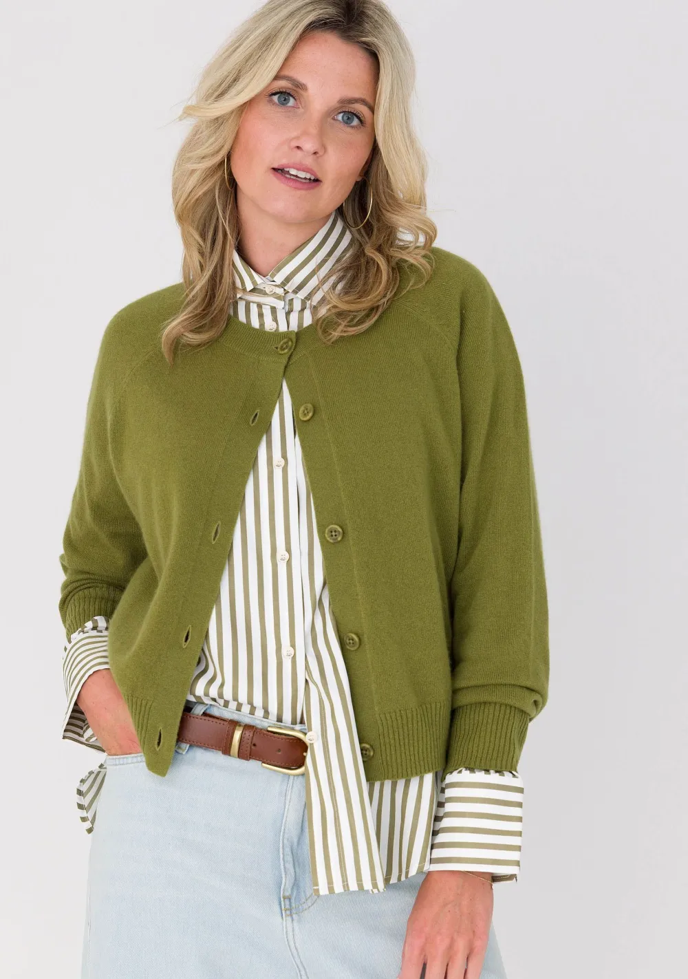 Vesten>ANNA VAN TOOR VEST Groen