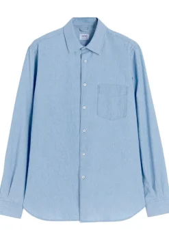 Overhemden>ASPESI OVERHEMD Blauw