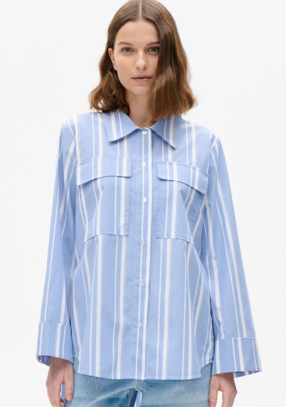 Blouses>BAUM UND PFERDGARTEN BLOUSE Blauw