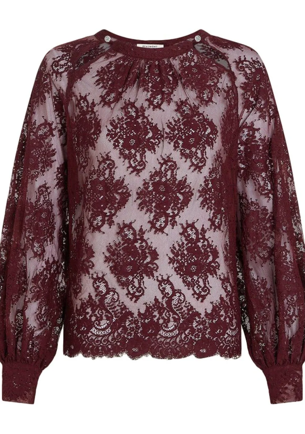 Blouses>BEAUMONT BLOUSE Rood