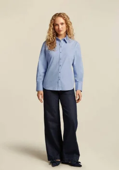 Blouses>BEAUMONT BLOUSE Blauw