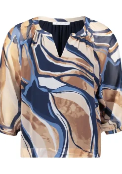 Blouses>BETTY & CO BLOUSE Blauw