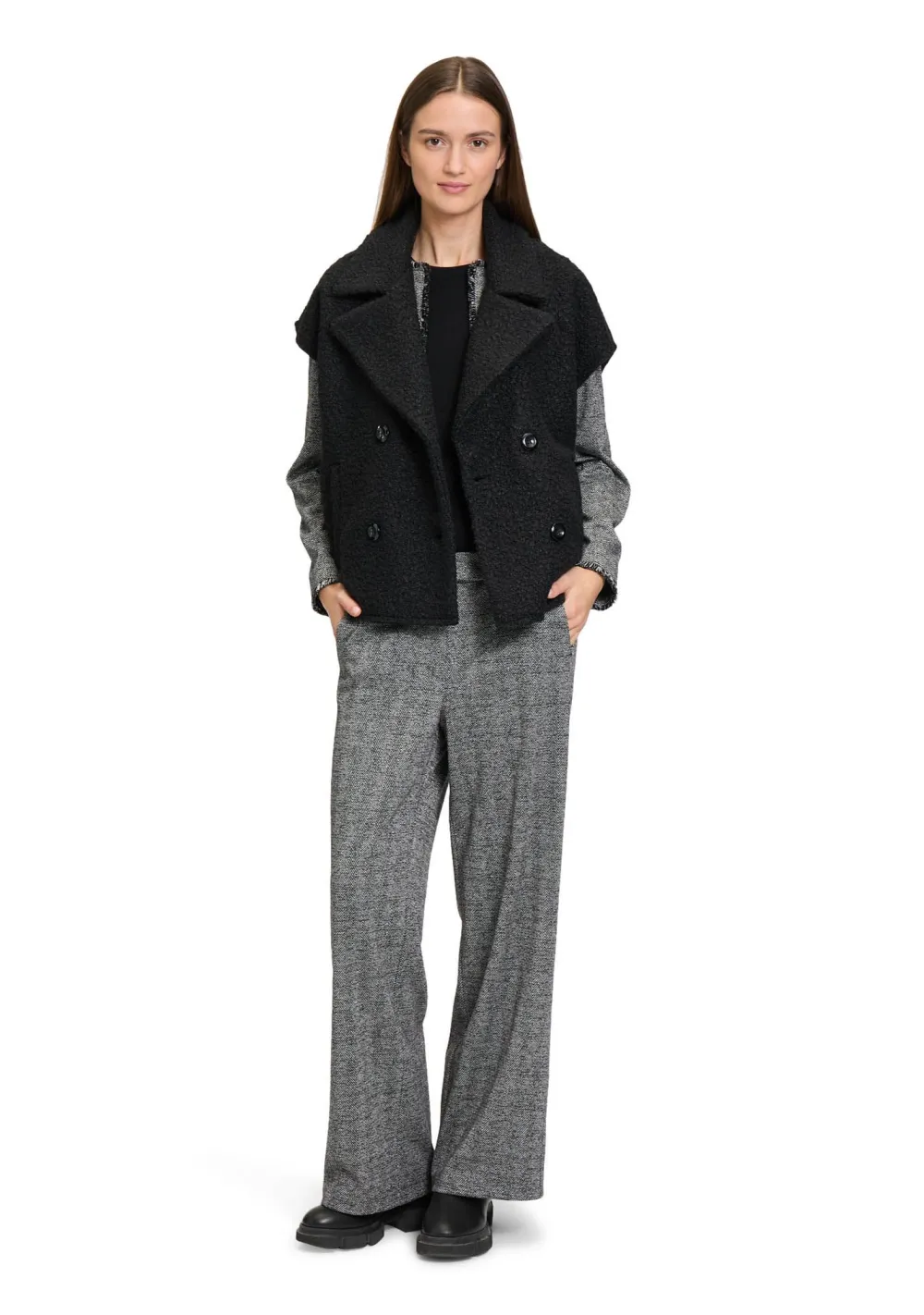 Gilets|Blazers & Jasjes>BETTY & CO GILET Zwart