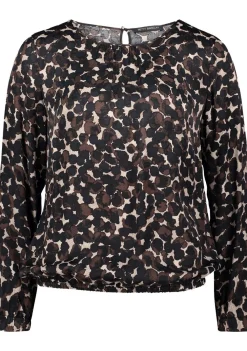 Blouses>BETTY BARCLAY BLOUSE Bruin