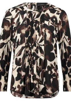 Blouses>BETTY BARCLAY BLOUSE Bruin