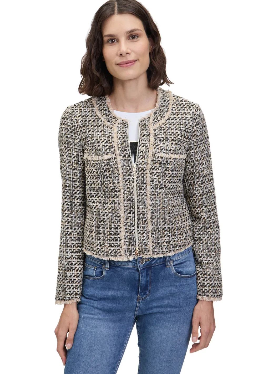 Blazers & Jasjes>BETTY BARCLAY JASJE Zwart