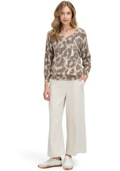 Truien>BETTY BARCLAY TRUI KORTE MOUW Beige