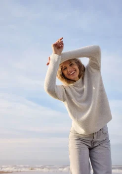 Truien>BLOOMINGS COLTRUI Beige