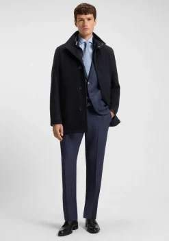 Jassen>BOSS BLACK COAT Blauw