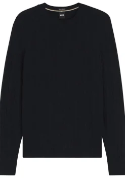 Truien>BOSS BLACK TRUI Blauw