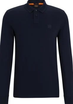 Polo's>BOSS ORANGE POLO Blauw