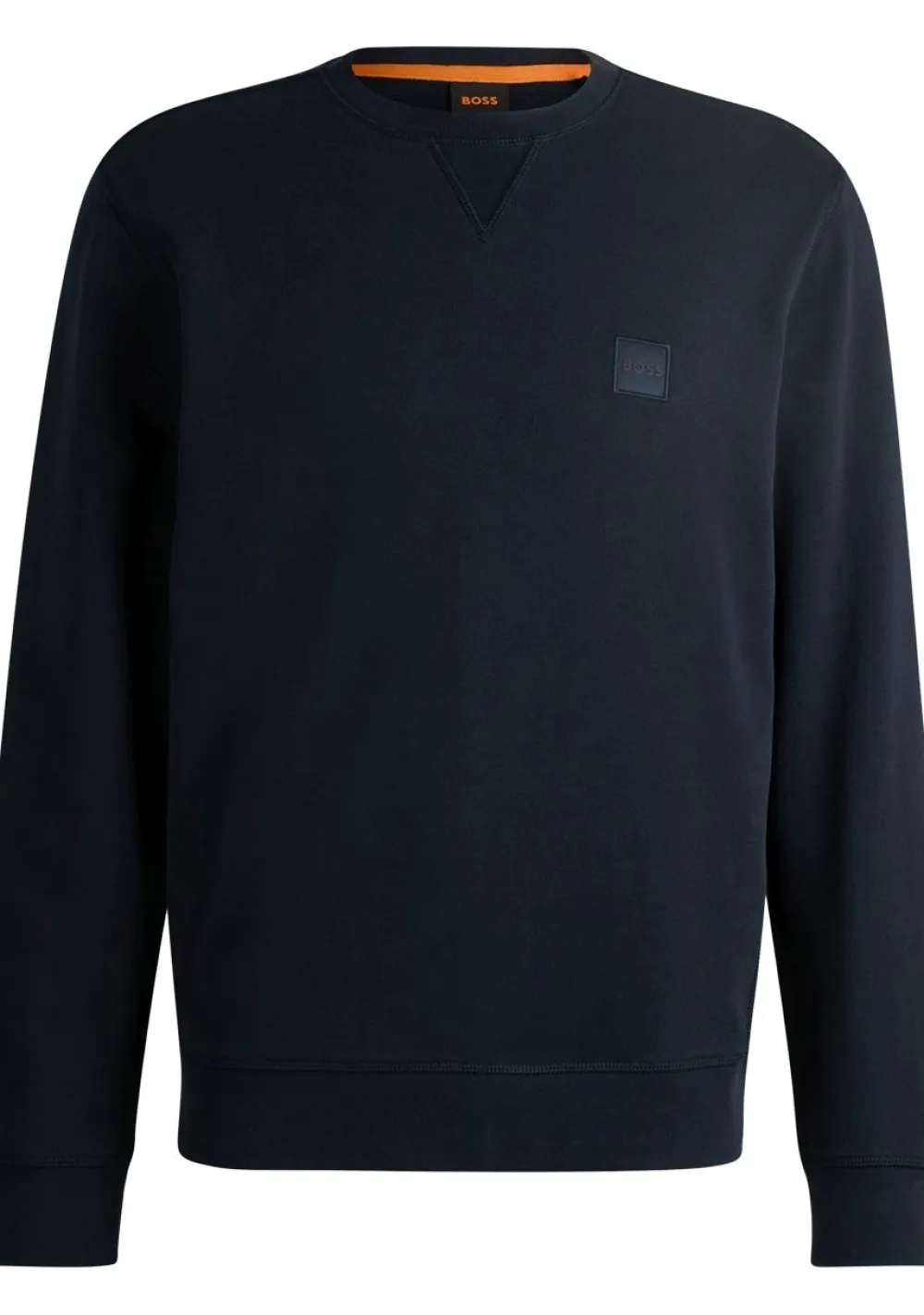 Truien>BOSS ORANGE SWEATER Blauw