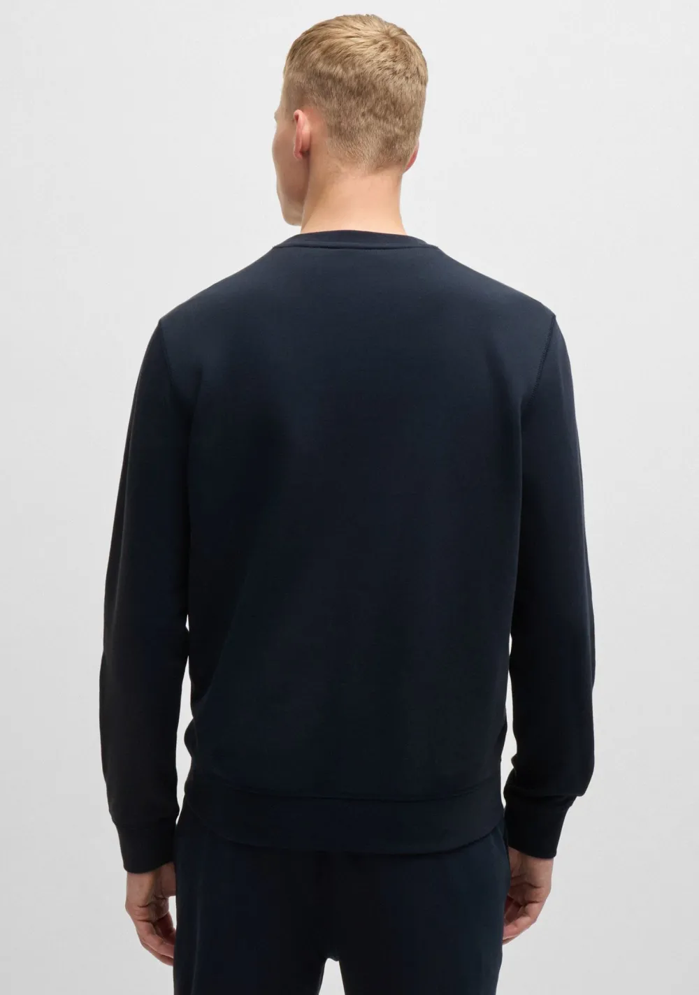 Truien>BOSS ORANGE SWEATER Blauw