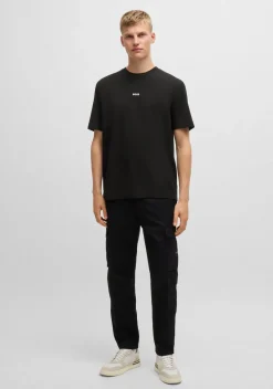 T-Shirts>BOSS ORANGE TSHIRT Zwart