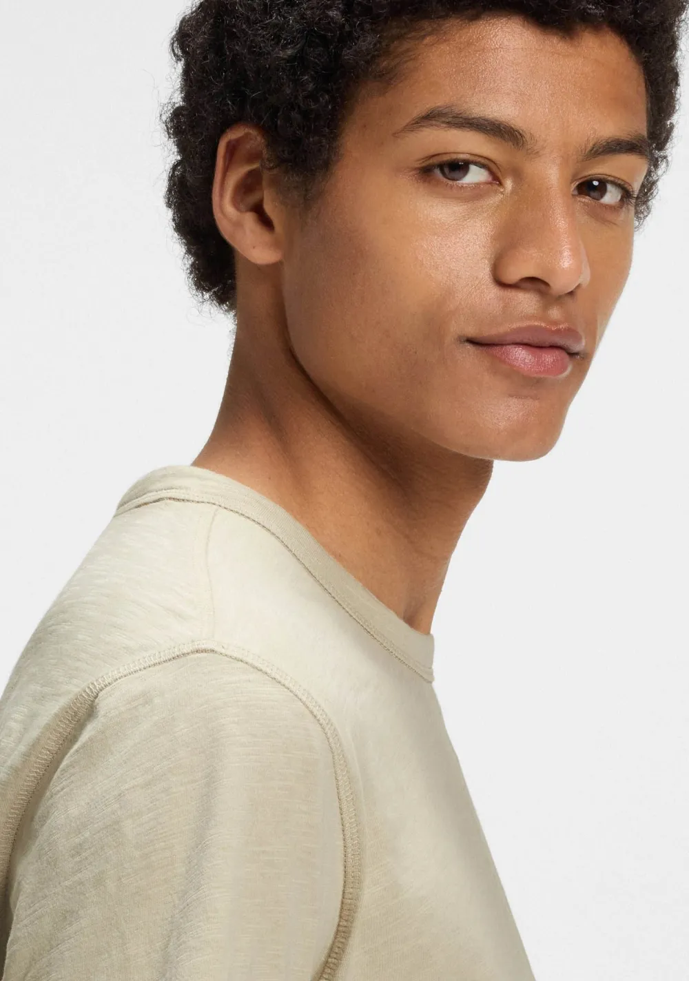 T-Shirts>BOSS ORANGE TSHIRT Beige