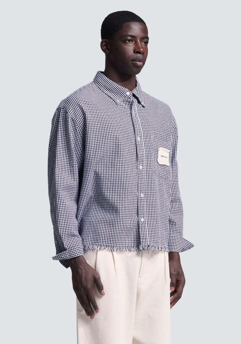 Overhemden>BRAMS FRUIT OVERHEMD Zwart