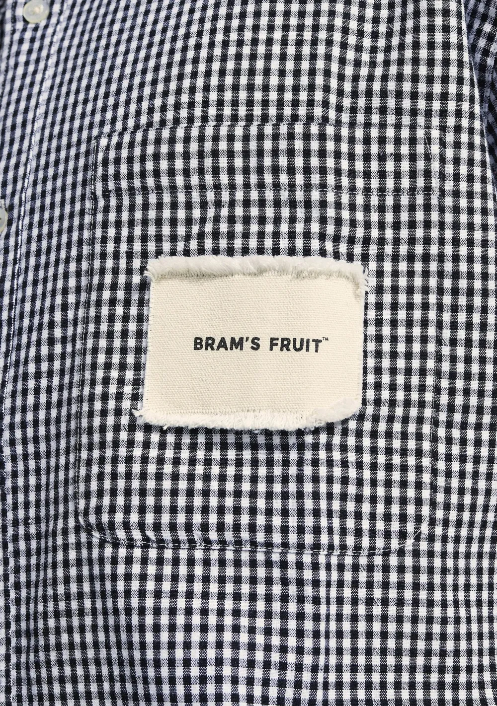 Overhemden>BRAMS FRUIT OVERHEMD Zwart