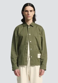Overshirts>BRAMS FRUIT OVERSHIRT Groen