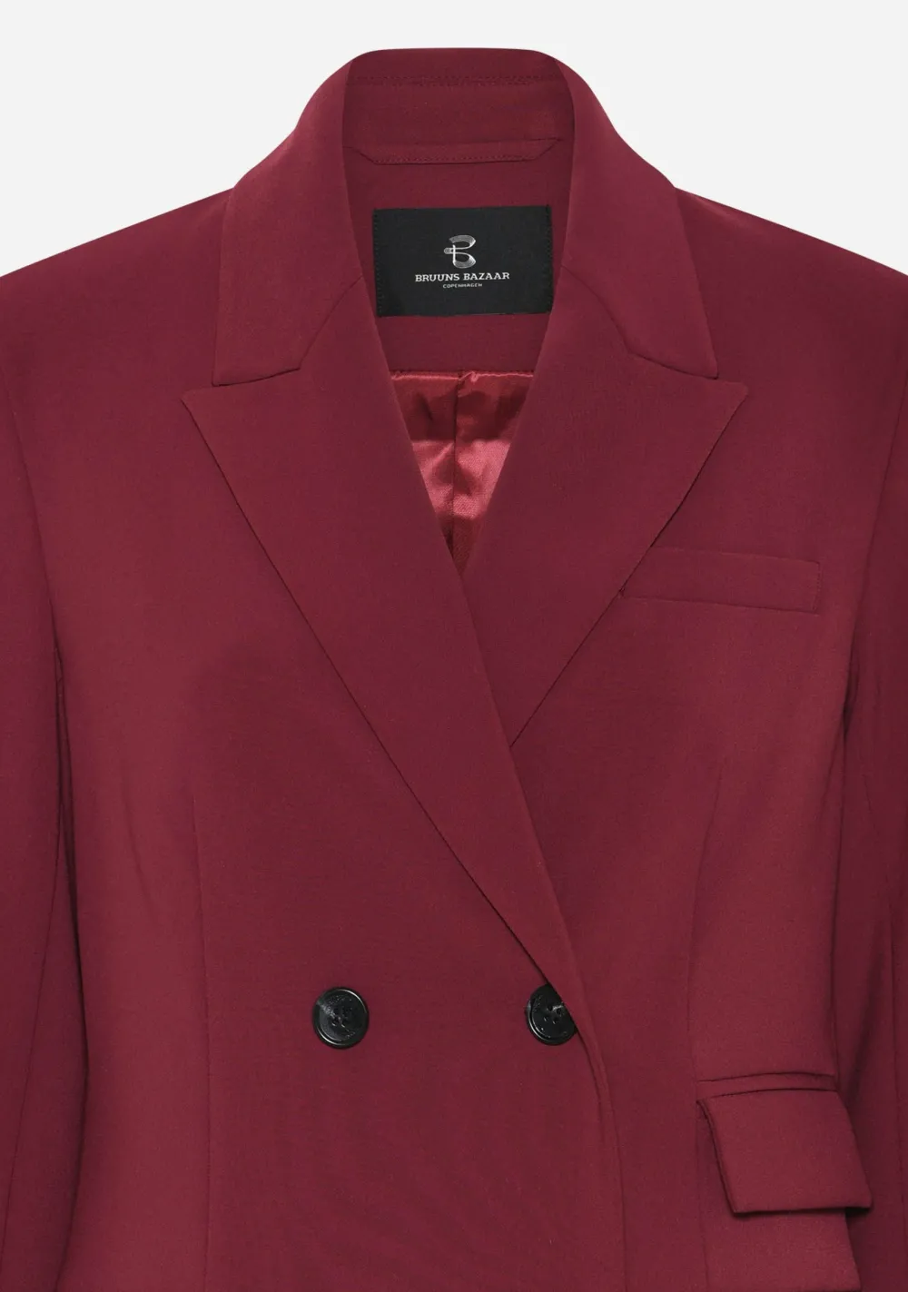 Blazers & Jasjes|Pakken & Co-Ords>BRUUNS BAZAAR BLAZER Rood
