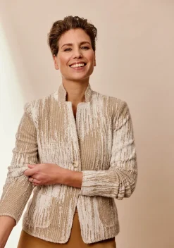 Blazers & Jasjes>BTHREE BLAZER Beige