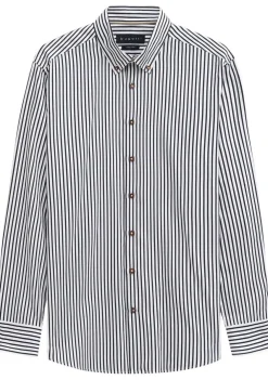 Overhemden>BUGATTI OVERHEMD Blauw