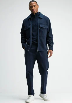 Overshirts>BUTCHER OF BLUE OVERSHIRT Blauw