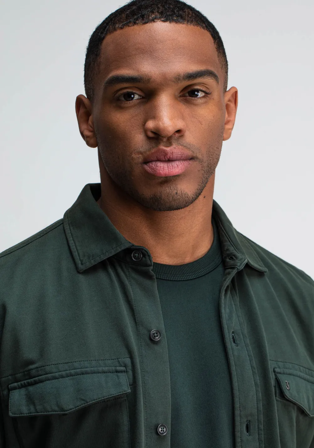 Overshirts>BUTCHER OF BLUE OVERSHIRT Groen