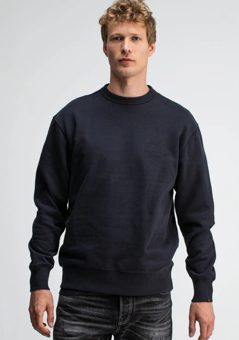 Truien>BUTCHER OF BLUE SWEATER Zwart