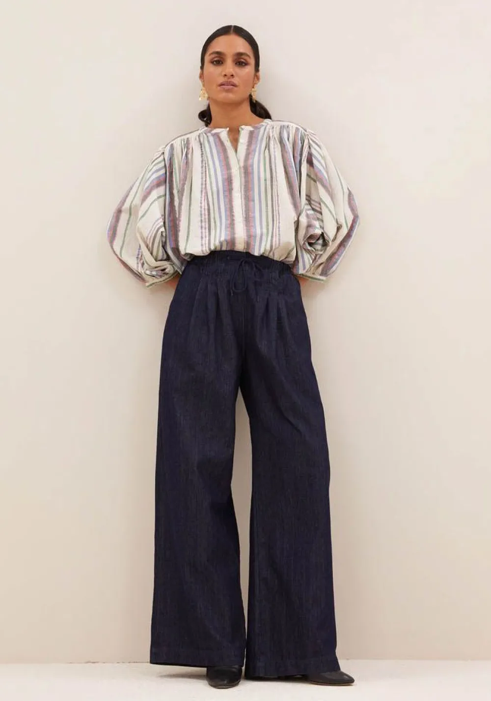 Blouses>BY-BAR BLOUSE Off white