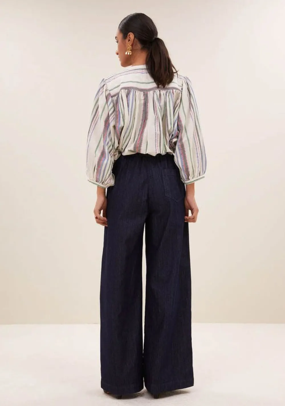 Blouses>BY-BAR BLOUSE Off white