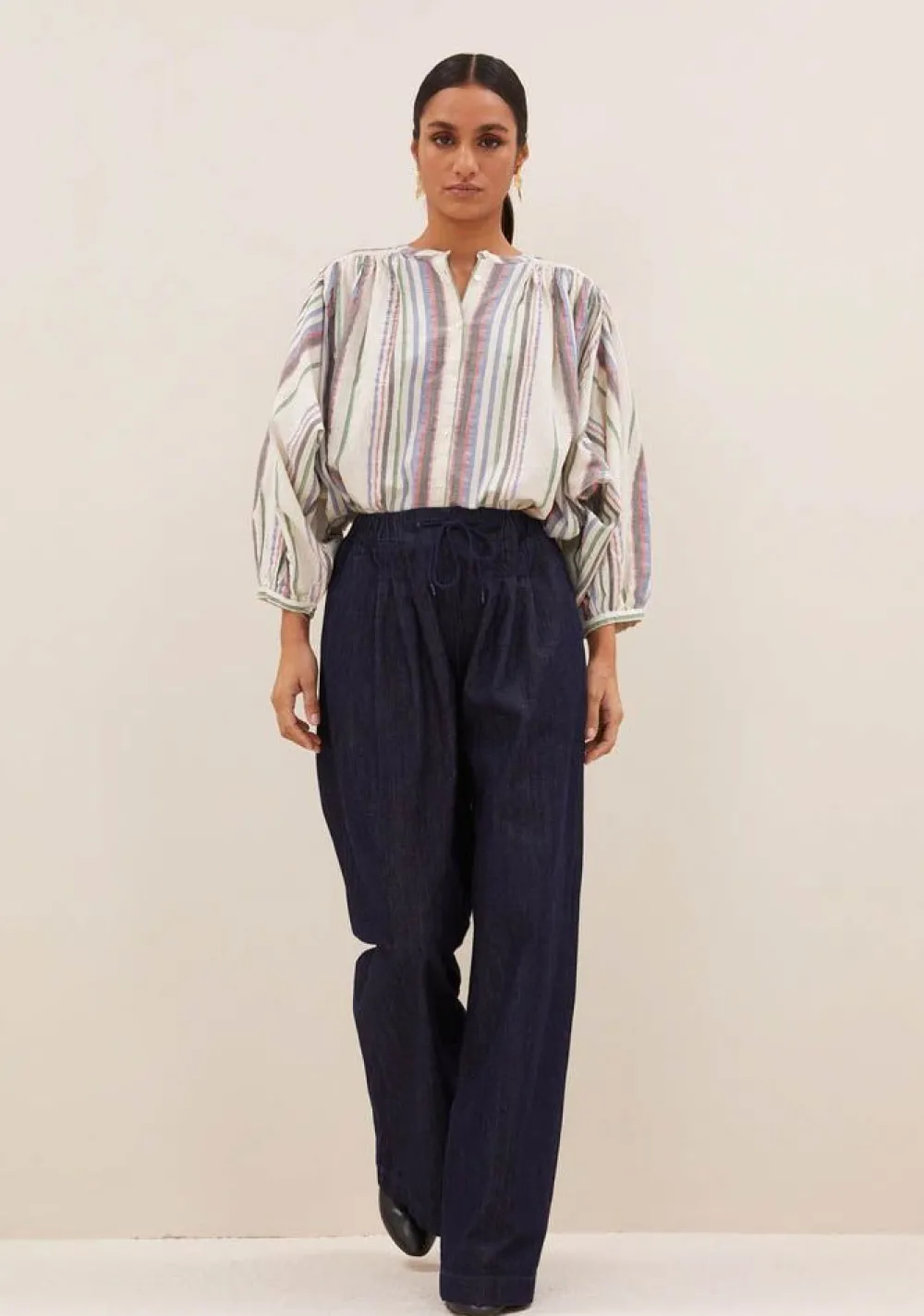 Blouses>BY-BAR BLOUSE Off white