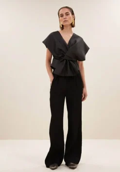 Blouses>BY-BAR BLOUSE Zwart